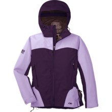 Outdoor Research Enigma Gore-Tex® Performance Shell Jacket - Waterproof (For Women) in Blackberry/Lilac - Closeouts