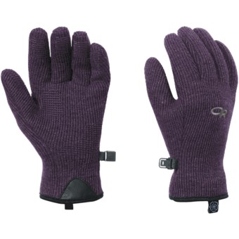 Outdoor Research Flurry Gloves (For Women) in Eggplant