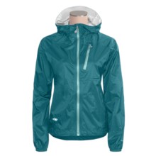 Outdoor Research Helium Jacket - Waterproof (For Women) in Turquoise - Closeouts