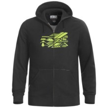 Outdoor Research Hydrologic Hoodie Sweatshirt - UPF 15, Full Zip (For Men) in Black - Closeouts