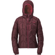 Outdoor Research Incandescent Down Hooded Jacket - 800+ Fill Power (For Women) in Zin - Closeouts