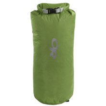 Outdoor Research Lightweight Dry Sack - 15L, Waterproof in Leaf - Closeouts