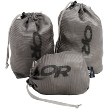 Outdoor Research Mesh Ditty Sacks - Set of 3 in Dark Grey - Closeouts