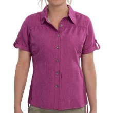 Outdoor Research Reflection Shirt - UPF 50+, Short Sleeve (For Women) in Aster - Closeouts