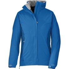 Outdoor Research Reflexa Jacket - Waterproof (For Women) in Bluebird/Glacier - 2nds