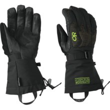 Outdoor Research Remote Gore-Tex® Gloves - Waterproof, Insulated (For Men) in Black - Closeouts