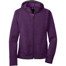 Outdoor Research Salida Hoodie Sweater - Zip Front (For Women) in Plum - Closeouts