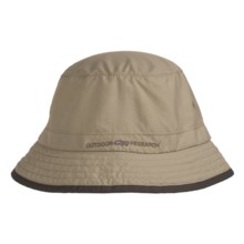 Outdoor Research Sentinel Bucket Hat - UPF 30, Insect Shield® (For Men and Women) in Khaki/Dark Grey - Closeouts