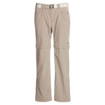 Outdoor Research Solitaire Convertible Pants - UPF 50+ (For Women) in Stone