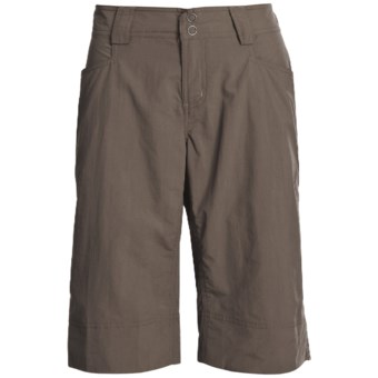 Outdoor Research Solitaire Shorts - UPF 50, Supplex® Nylon (For Women) in Mushroom