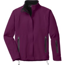 Outdoor Research Solitude Jacket - Soft Shell (For Women) in Berry - Closeouts