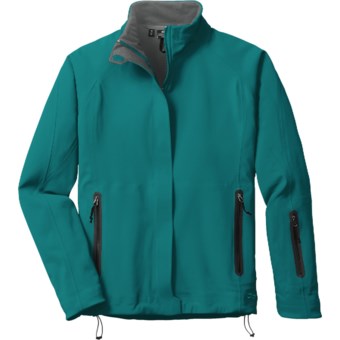 Outdoor Research Solitude Jacket - Soft Shell (For Women) in Neptune
