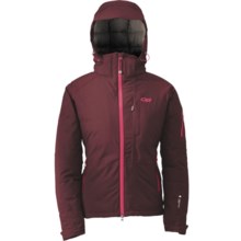 Outdoor Research Stormbound Down Jacket - Waterproof, 650 Fill Power (For Women) in Zin - Closeouts