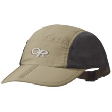 Outdoor Research Swift Hat (For Kids) in Khaki/Dark Grey - Closeouts
