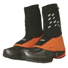 Outdoor Research Ultra Trail Gaiters (For Men and Women) in Ember/Black - Closeouts