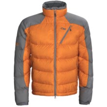 Outdoor Research Virtuoso Down Jacket - 650 Fill Power (For Men) in Cheddar/Pewter - Closeouts