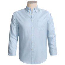 Outer Banks Dress Shirt - Cotton Dobby Twill, Long Sleeve (For Men) in Light Blue - Closeouts