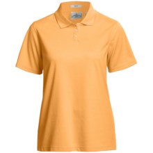 Outer Banks Ultimate Performance Polo Shirt - Moisture Wicking, Short Sleeve (For Women) in Pure Gold - Closeouts