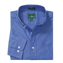 Outer Banks Ultimate Wrinkle-Resistant Dress Shirt - Cotton Poplin, Long Sleeve (For Men) in French Blue - Closeouts