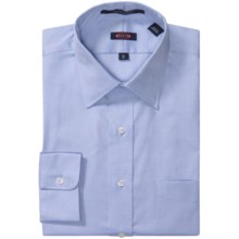 Overton Wrinkle-Free Pinpoint Cotton Shirt - Long Sleeve (For Men) in Blue - Closeouts
