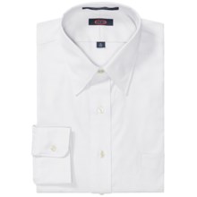 Overton Wrinkle-Free Pinpoint Cotton Shirt - Long Sleeve (For Men) in White - Closeouts