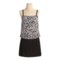 Silver Leopard Oxygen Skirted Tankini Swimsuit - 2-Piece, Shelf Bra (For Women)