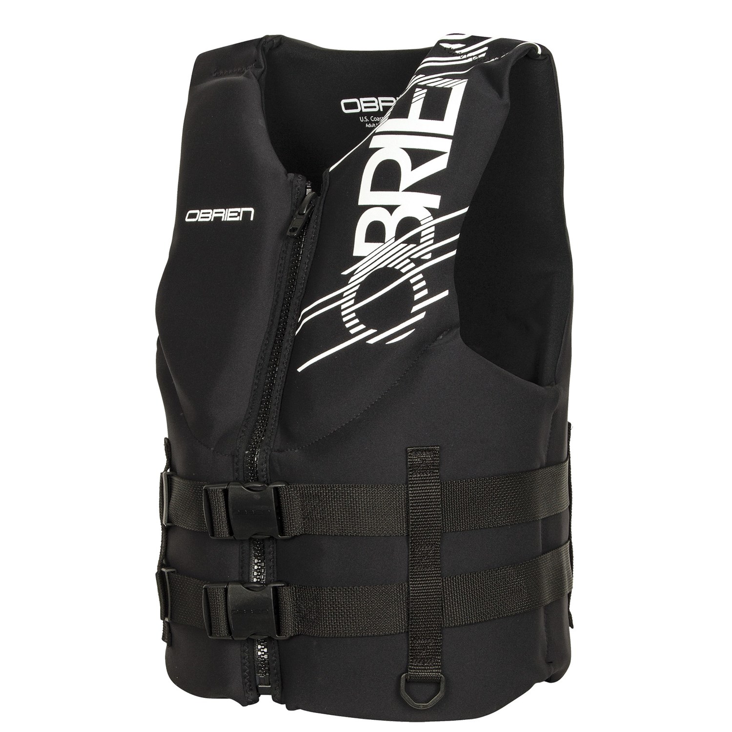 O’Brien Traditional Neoprene PFD Life Jacket Type III (For Men) in Black