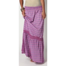 O’Neill Flower Child Maxi Skirt (For Women) in Purple - Closeouts