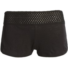 O’Neill Julius Boardshorts - Crochet Trim (For Women) in Black - Closeouts