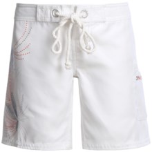 O’Neill Riddle Boardshorts (For Women) in White - Closeouts