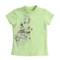 Light Green Print O’Neill Skins Rash Guard Shirt - UPF 50+, Short Sleeve (For Girls)