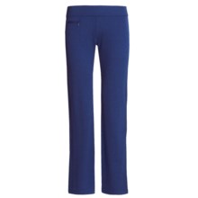 Pacadudz Alpaca-Rich Pants - Straight Leg, Low Rise (For Women) in Royal Blue - Closeouts
