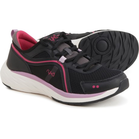 Ryka Pace XT Training Shoes (For Women) - BLACK (8 )