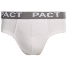 Pact Essentials Organic Cotton Boxer Briefs - Underwear (For Men) in White - Closeouts