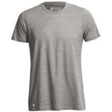 Pact Essentials T-Shirt - Organic Cotton, Short Sleeve (For Men) in Heather Grey - Closeouts