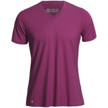 Pact Share The Love T-Shirt - Organic Cotton-Modal, Short Sleeve (For Men) in Fuchsia - Closeouts