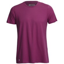 Pact Share the Love T-Shirt - Organic Cotton-Modal, Short Sleeve (For Men) in Fuchsia - Closeouts
