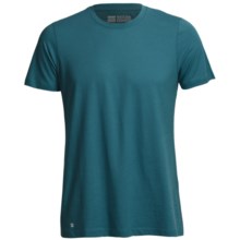 Pact Share the Love T-Shirt - Organic Cotton-Modal, Short Sleeve (For Men) in Teal - Closeouts