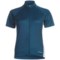 Blue Nights/Antique White Pactimo Ascent Cycling Jersey - Full Zip, Short Sleeve (For Women)