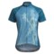 Blue Jay/Moroccan Blue/Lime Sherbet Thistle Pactimo Lookout Cycle Jersey - Short Sleeve (For Women)