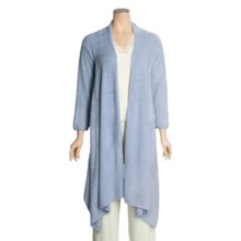 Paddi Murphy Boucle Sweater Wrap (For Women) in Chambray - Closeouts