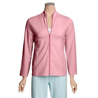 Paddi Murphy Sarah Jacket - Zip Front (For Women) in Pink