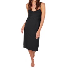 Paddi Murphy Softies Cleo Nightgown - Spaghetti Strap (For Women) in Black - Closeouts