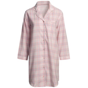 Paddi Murphy Softies Heidi Nightshirt - Long Sleeve (For Women) in Pink