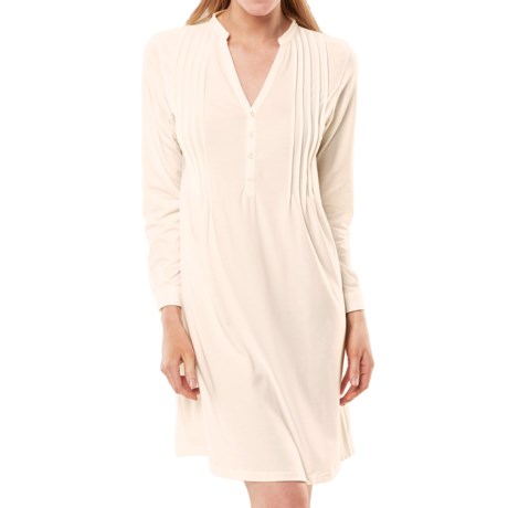 Paddi Murphy Softies Lauren Nightgown Stretch Jersey Long Sleeve For Women