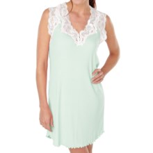 Paddi Murphy Softies Melanie Nightgown - Sleeveless (For Women) in Mint - Closeouts