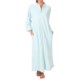 Paddi Murphy Ultra Plush Velour Robe - Mandarin Collar, Full Zip, Long Sleeve (For Women)
