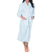 Paddi Murphy Velour Robe (For Women) in Blue - Closeouts