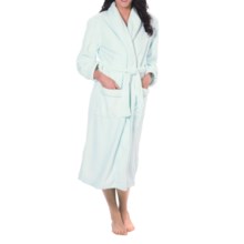 Paddi Murphy Velour Robe (For Women) in Mint - Closeouts