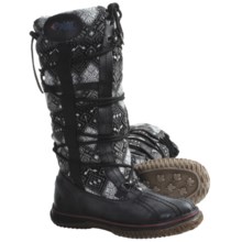 Pajar Crosby 3 Boots - Leather-Wool (For Women) in Black/Charcoal - Closeouts